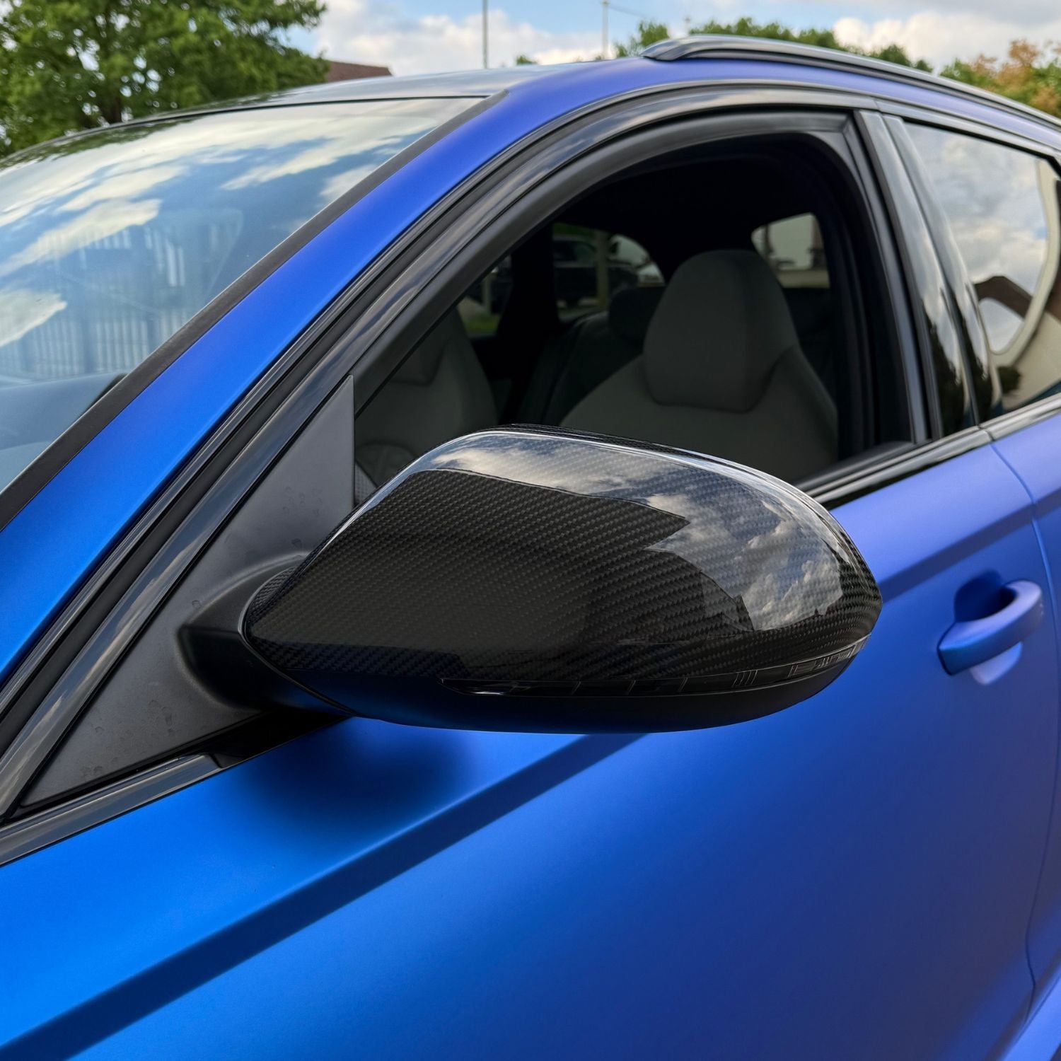 Carcasas de Espejo de Carbono para Audi A6/S6/RS6 C7 (2012-2018)
