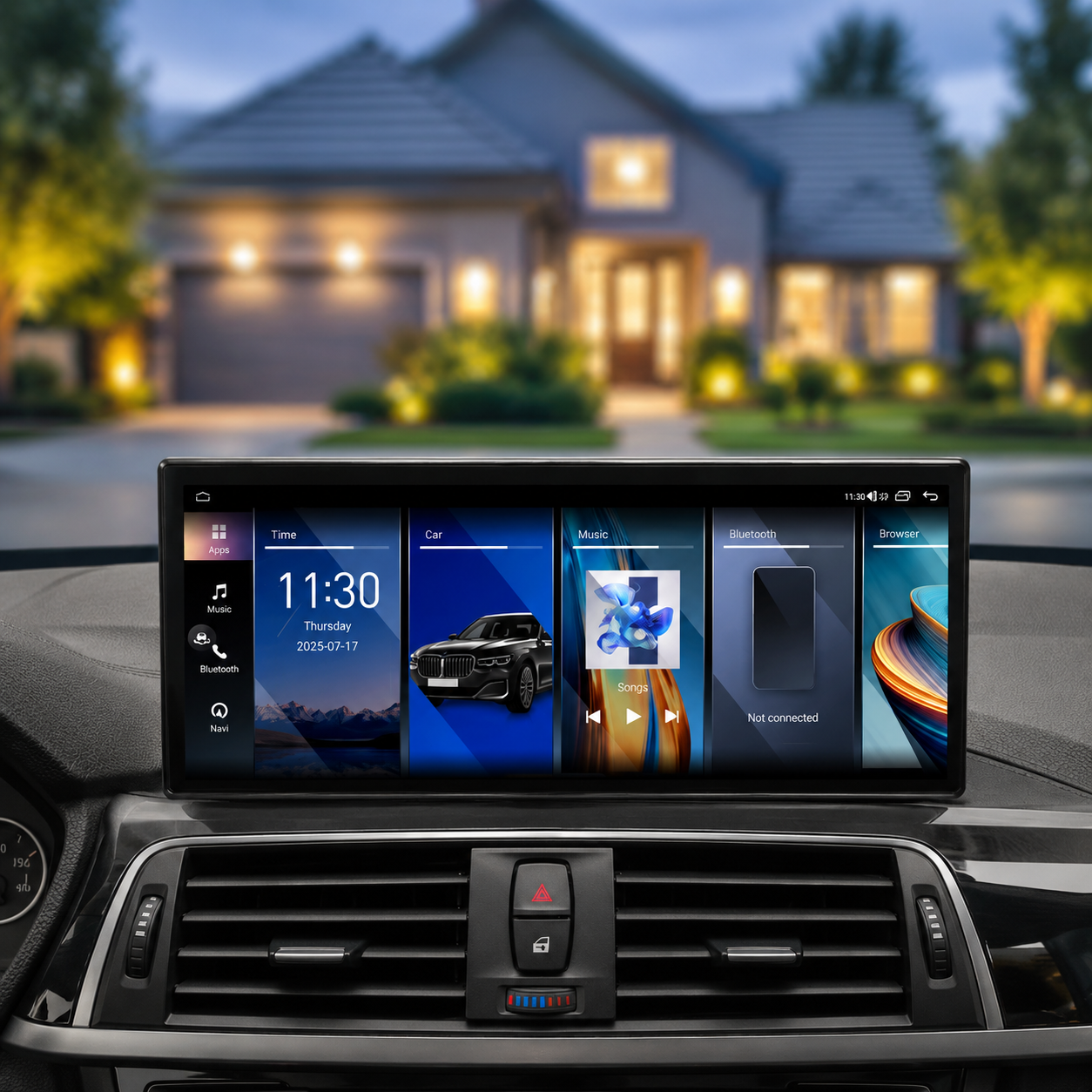 BMW X5/X6 E70/E71 | 12.3" Pantalla Táctil Apple CarPlay/Android Auto | (2007-2014)