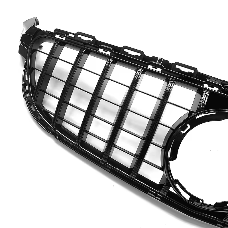 Mercedes C-Class C63 W205/C205 Gloss Black Panamericana GT Style Grill (2019-2021)