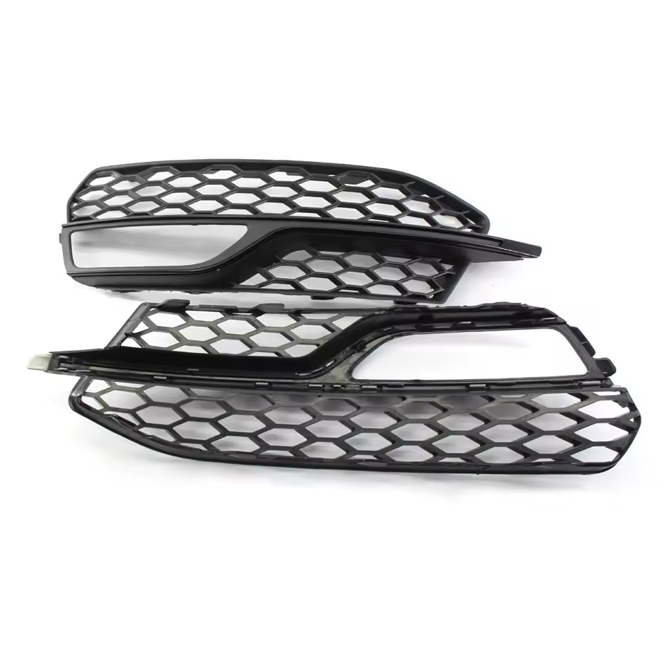 Audi A3/S3 8V Gloss Black Fog Light Grills (2013-2016)