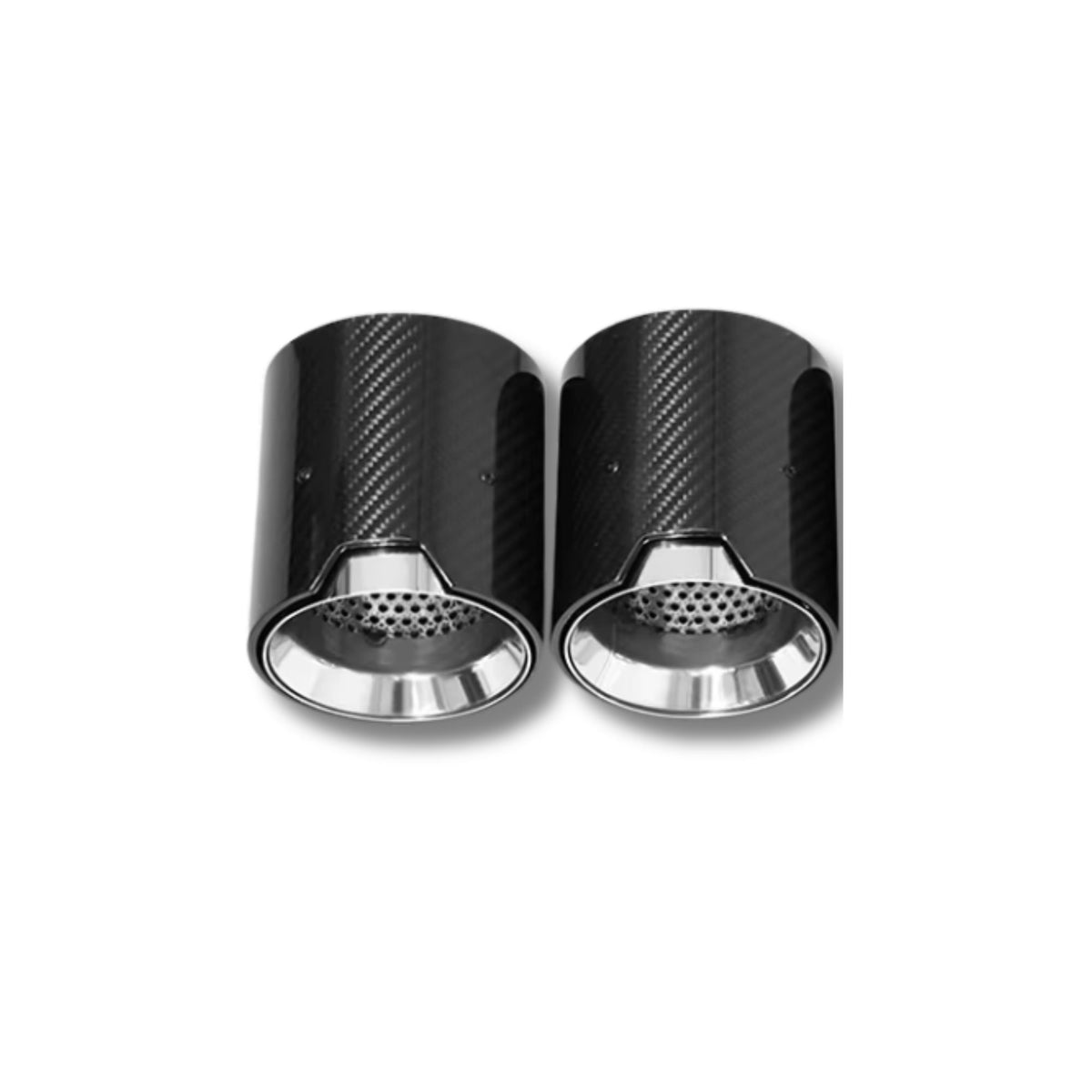 BMW Serie 5 535i (F10/F11) Colas de escape de carbono corte recto