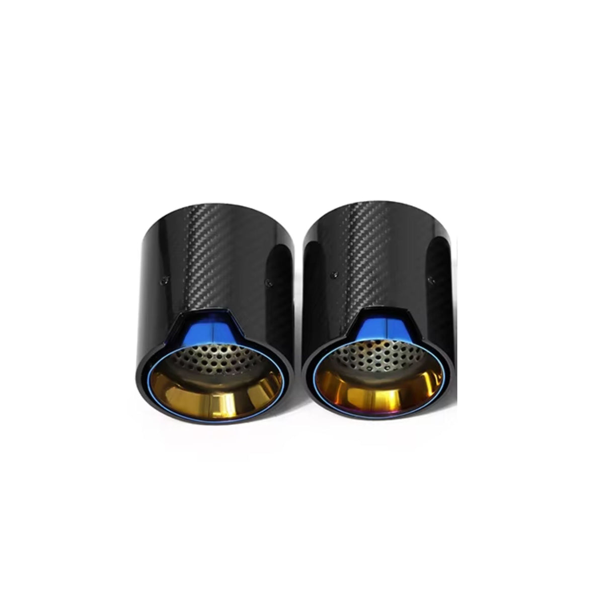 BMW Serie 5 535i (F10/F11) Colas de escape de carbono corte recto
