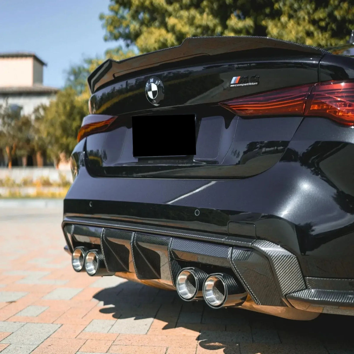 BMW M3 G80/G81 | M4 G82/G83 Straight Cut Carbon Exhaust Tips