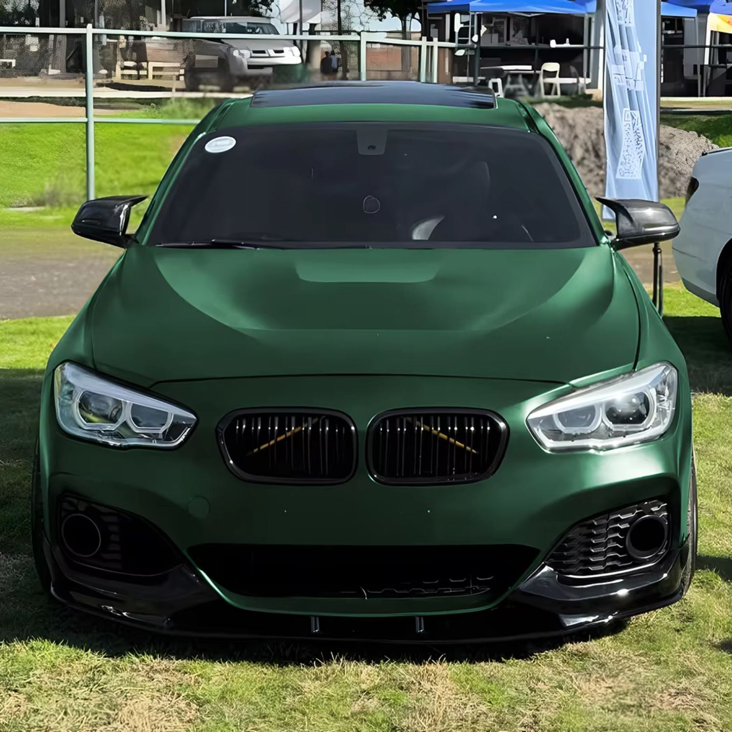 BMW Serie 1 F20/F21 LCI Estilo MP Lip Frontal Negro Brillo (2015-2019)