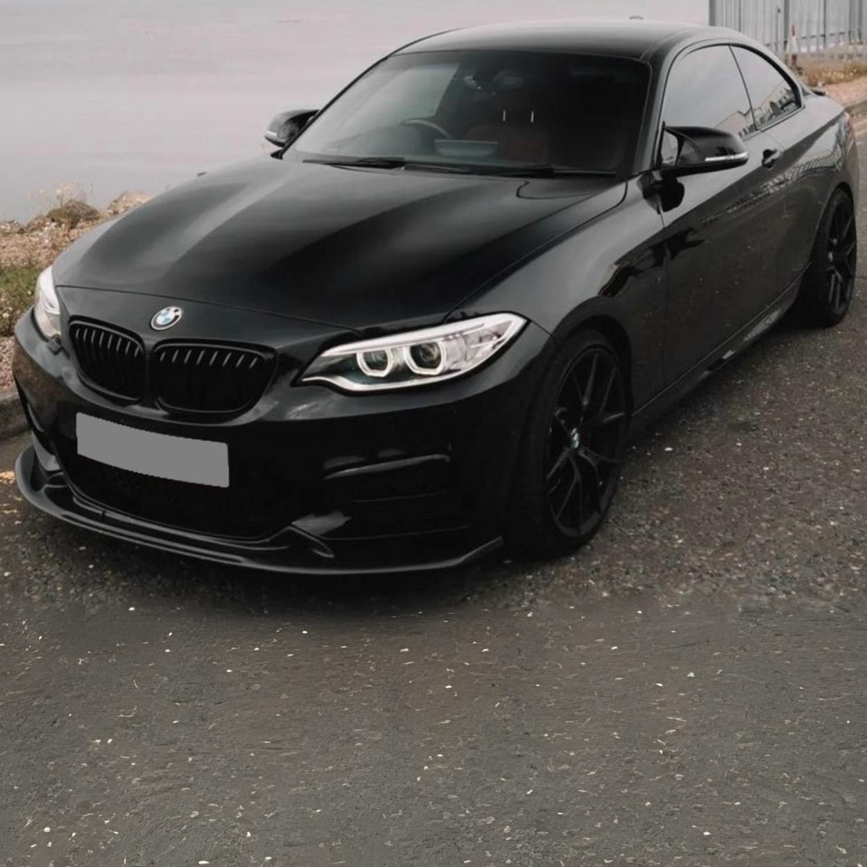 BMW 2 Series F22 F23 Carbon Fibre Front Bumper Splitter (2014-2020)