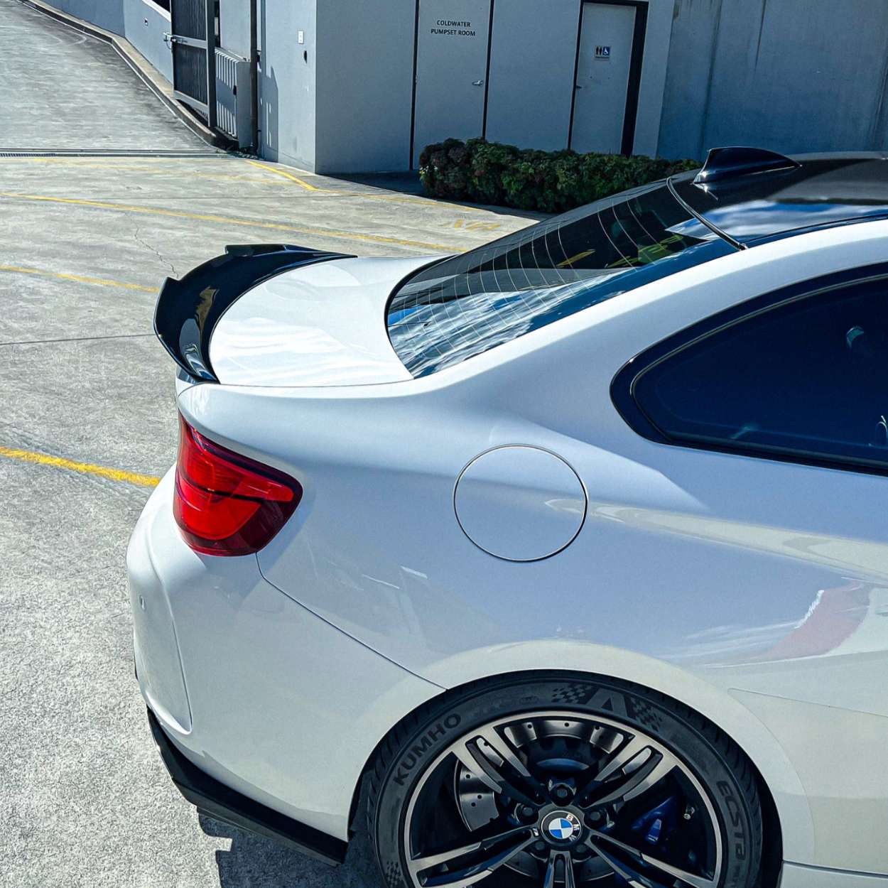 Alerón trasero BMW Serie 2 F22 / M2 F87 Gloss Black Ducktail PSM Style (2014-2021)