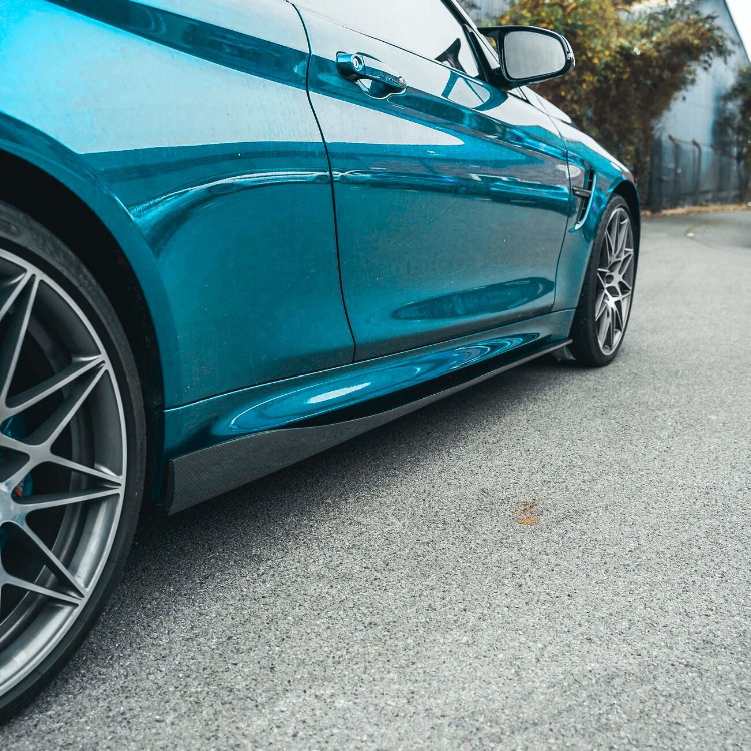 BMW M3 F80 / M4 F82 F83 Carbon Fibre 3D Style Side Skirts (2014-2018)