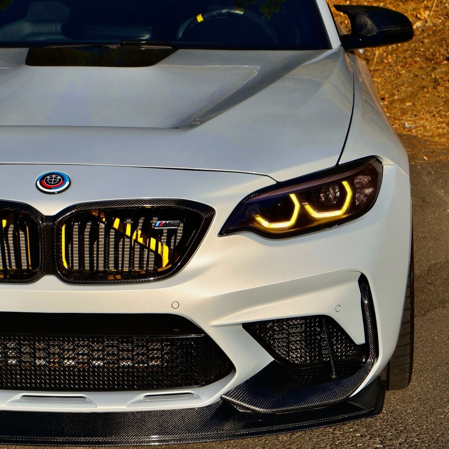 CSL Style Yellow DRL LED Lights Module Set For BMW 2 Series & M2 (F87/F22/F23)