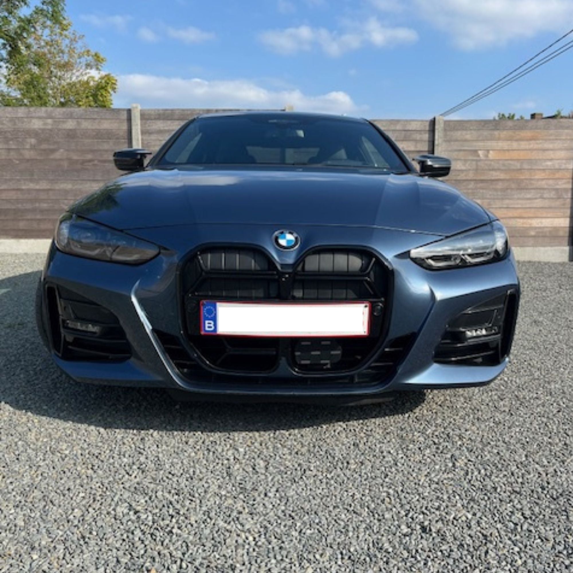 BMW Serie 4 G22 G23 Parrilla Estilo CSL Negro Brillo (2020+)
