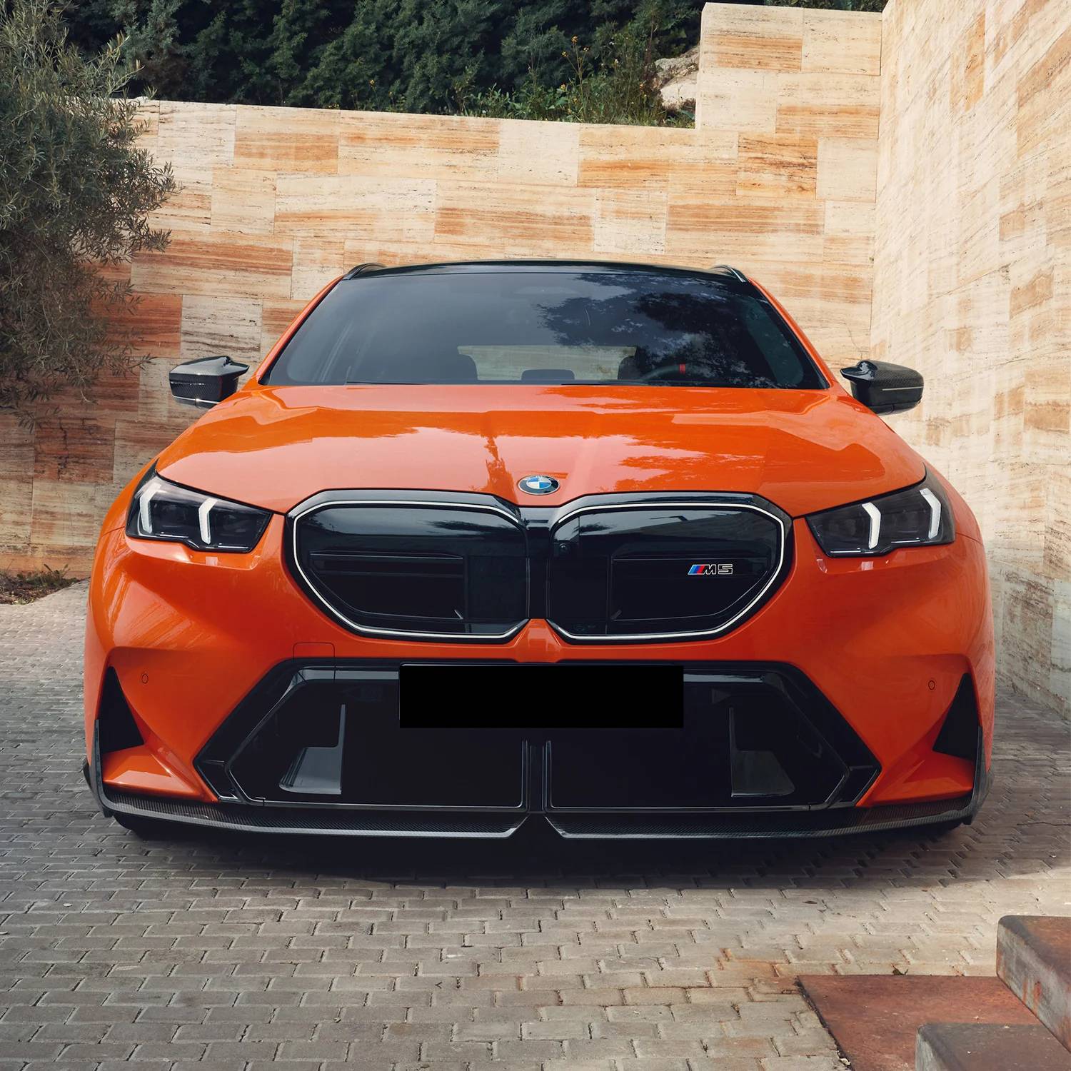 BMW 5 Series G60/G61/G70 & M5 G90/G99 M-Style Gloss Black Mirror Covers (2024+)