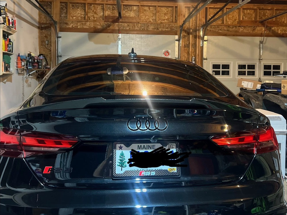 Audi A5 S5 RS5 B9 Sportback Prepreg de Carbono Estilo M Spoiler Trasero por OPTIC (2017-2024)