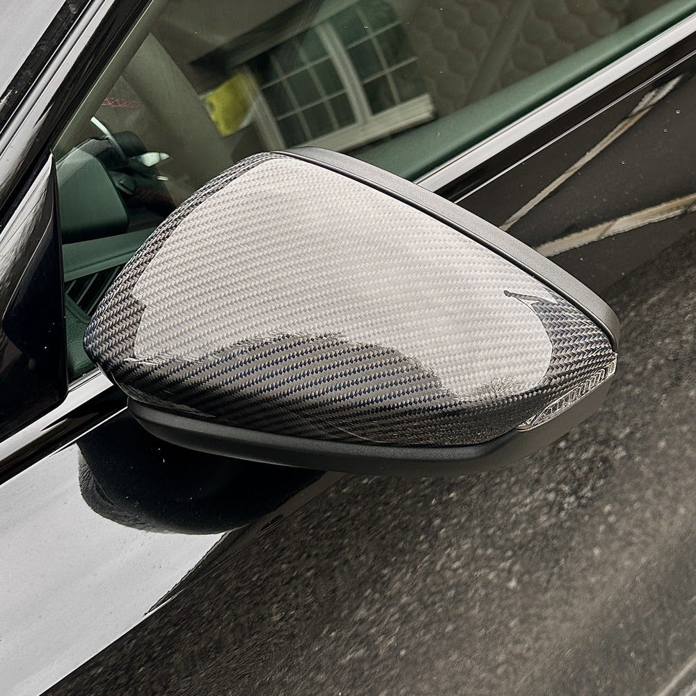 Carcasas de Espejo de Carbono para VW Golf MK8 (2019+)