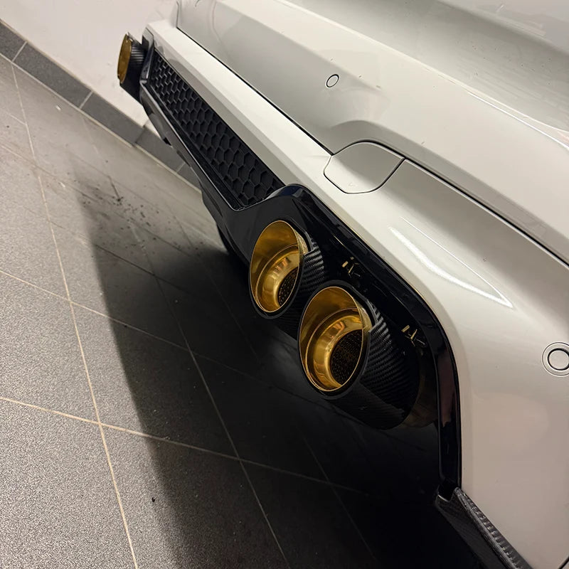 BMW X3M F97 | X4M F98 Slash Cut Carbon Exhaust Tips