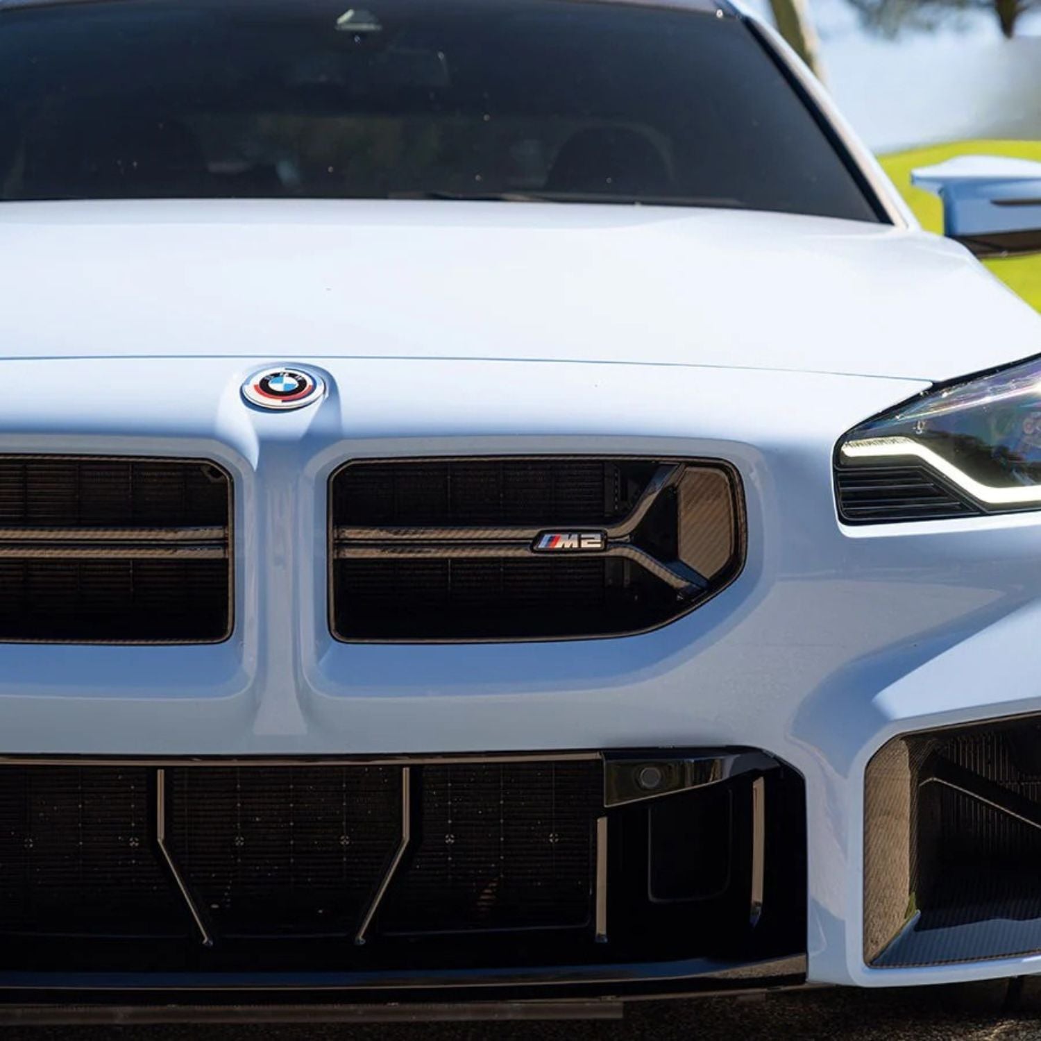 BMW M2 G87 Parrilla Delantera Estilo CSL de Carbono (2023+)