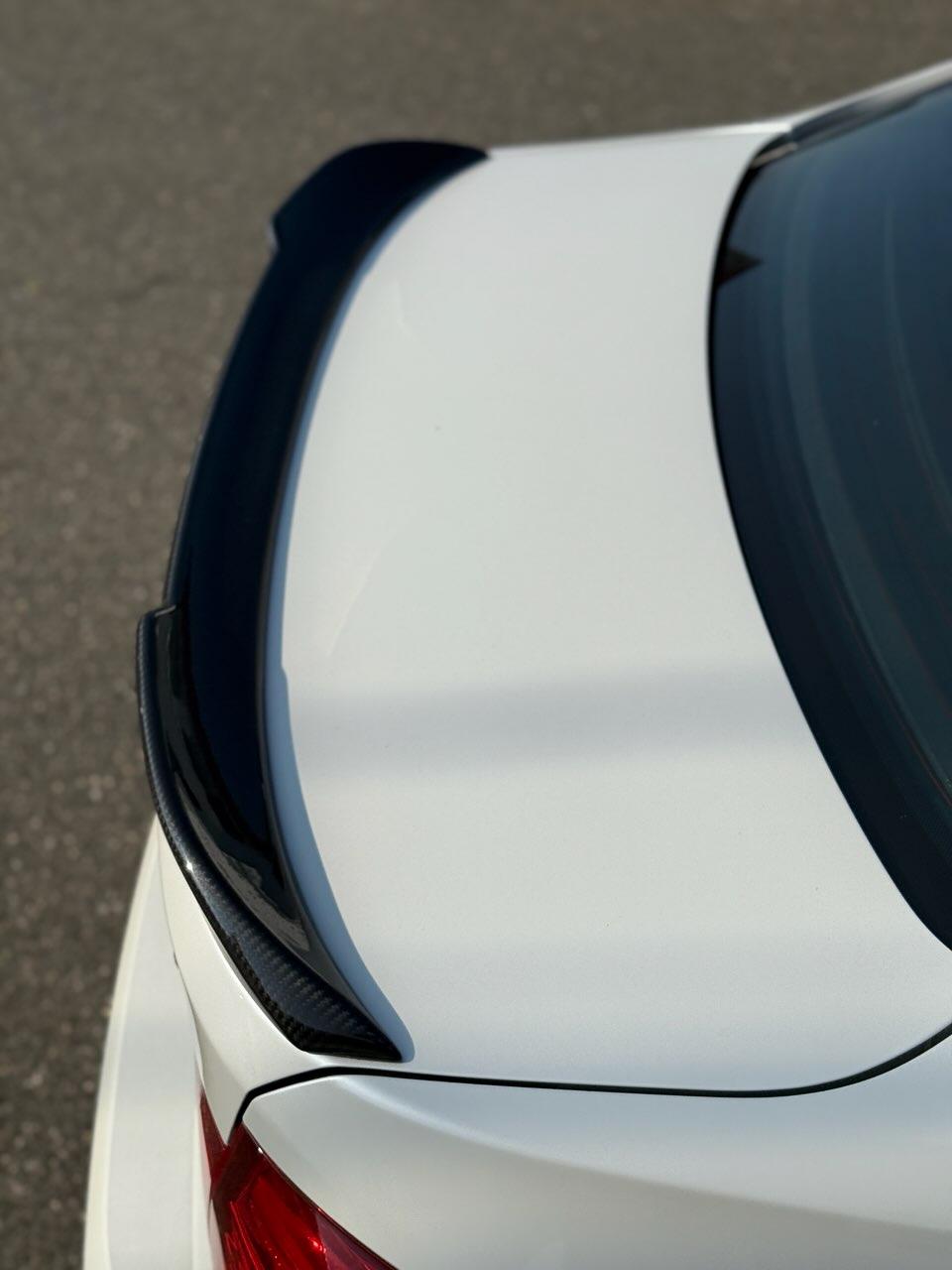 BMW Serie 3 F30 / M3 F80 Spoiler Trasero de Maletero Estilo CS en Carbono Prepreg por OPTIC (2012-2019)