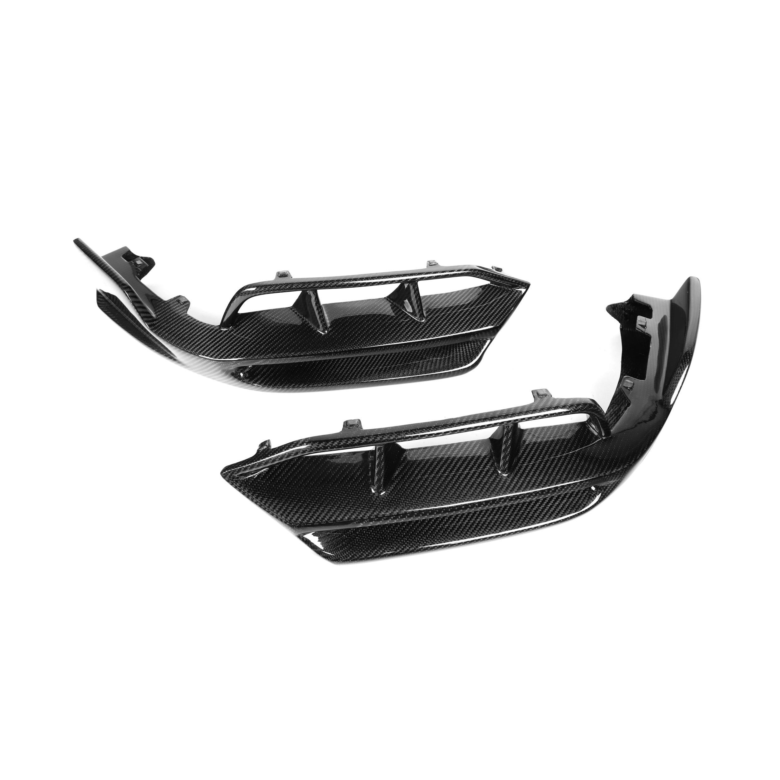 BMW X5M F95 Carbon Fibre Ld Style Front Lip Splitter (2019-2022)