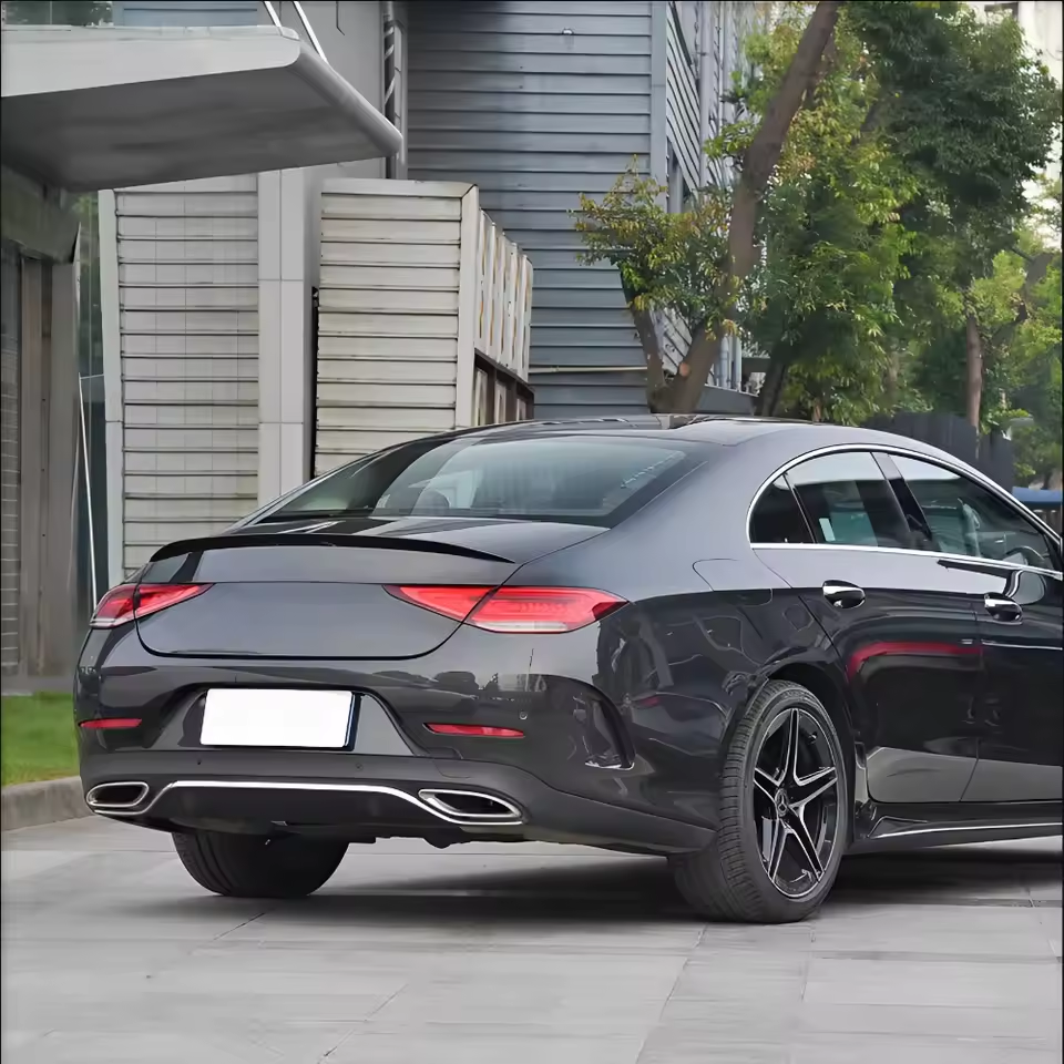 Mercedes CLS C257 Spoiler Trasero Negro Brillo (2019-2023)