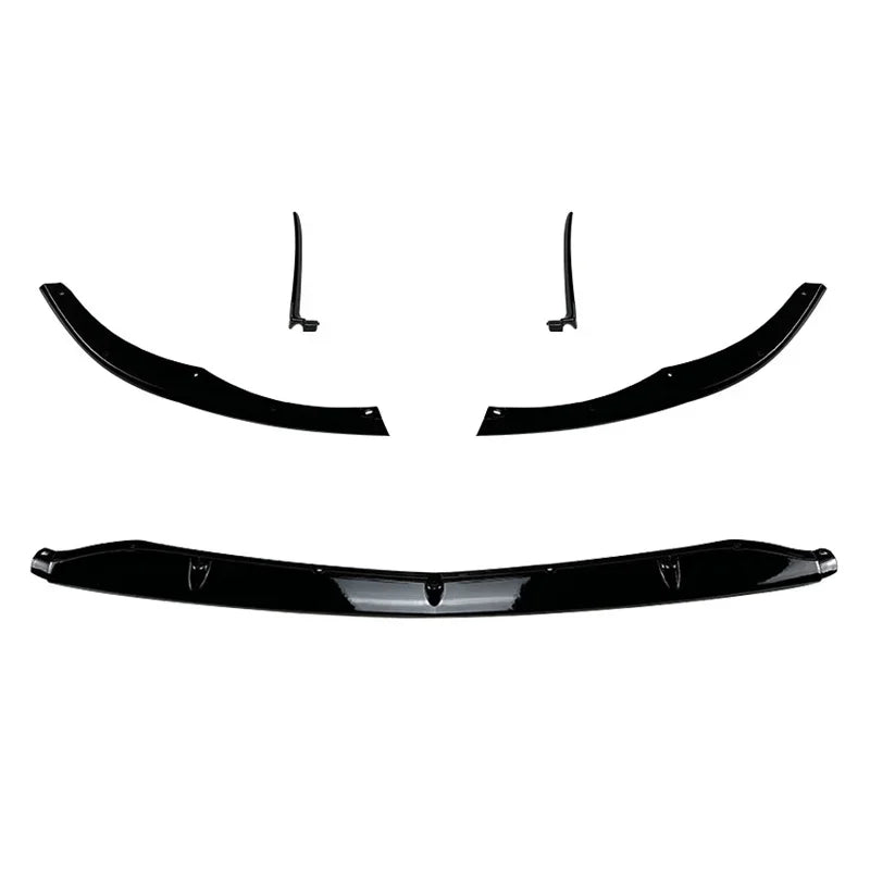 Mercedes W205 C63 AMG Coupé Lip Frontal Negro Brillo (2015-2022)