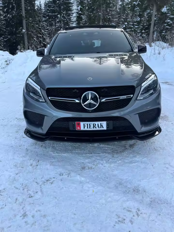 Mercedes GLE C292 Coupé Lip Frontal Negro Brillo (2015-2019)