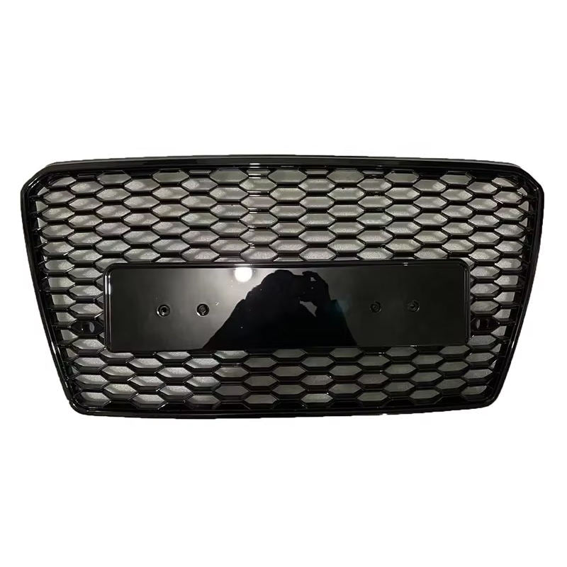 Audi A7/S7 C7 Estilo RS7 Parrilla Panal Negro Brillo (2010-2014)