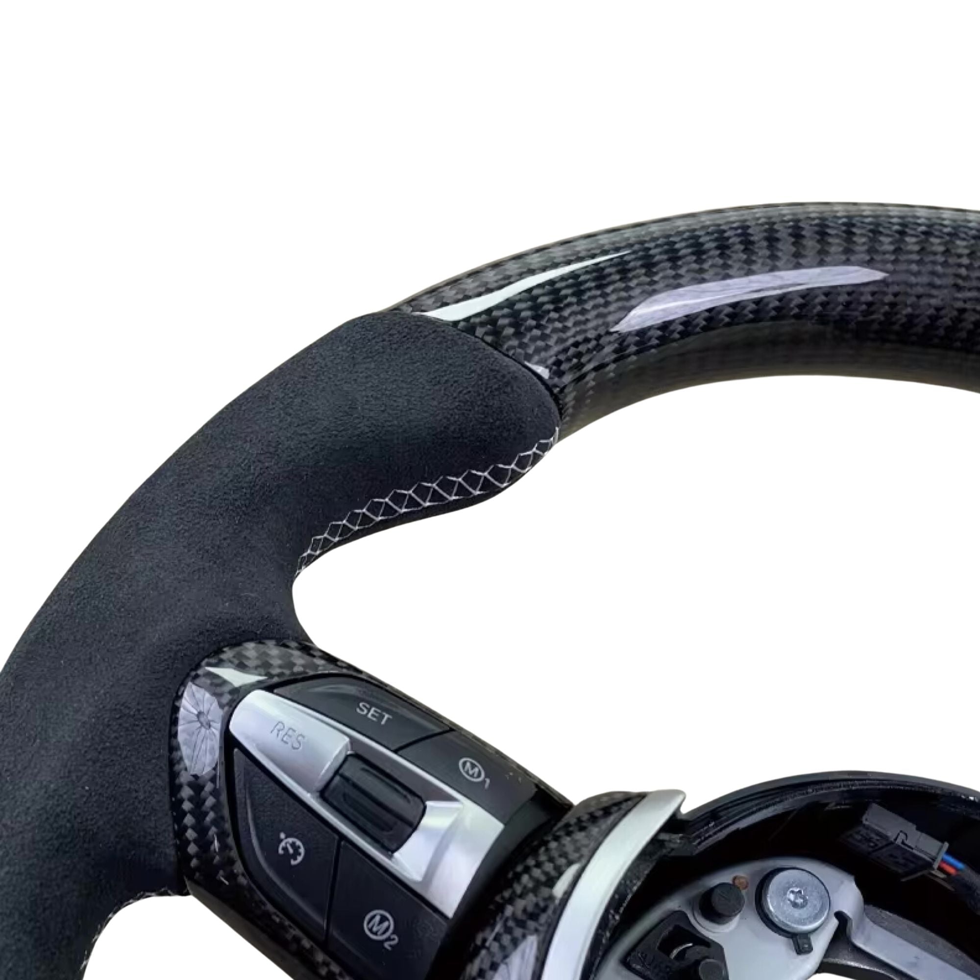 OPTIC Carbon Fibre Custom Steering Wheel For 1, 2, 3, 4 Series - Avoro Design