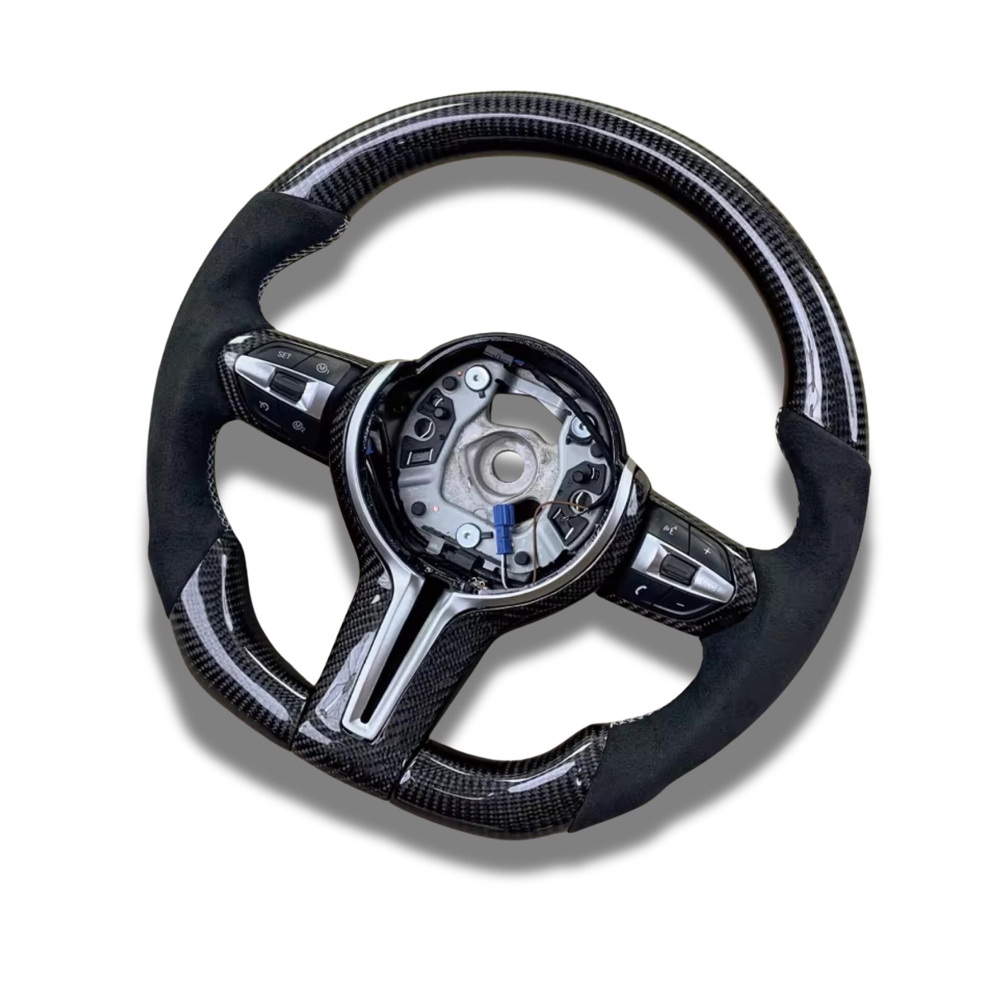 OPTIC Carbon Fibre Custom Steering Wheel For 1, 2, 3, 4 Series - Avoro Design