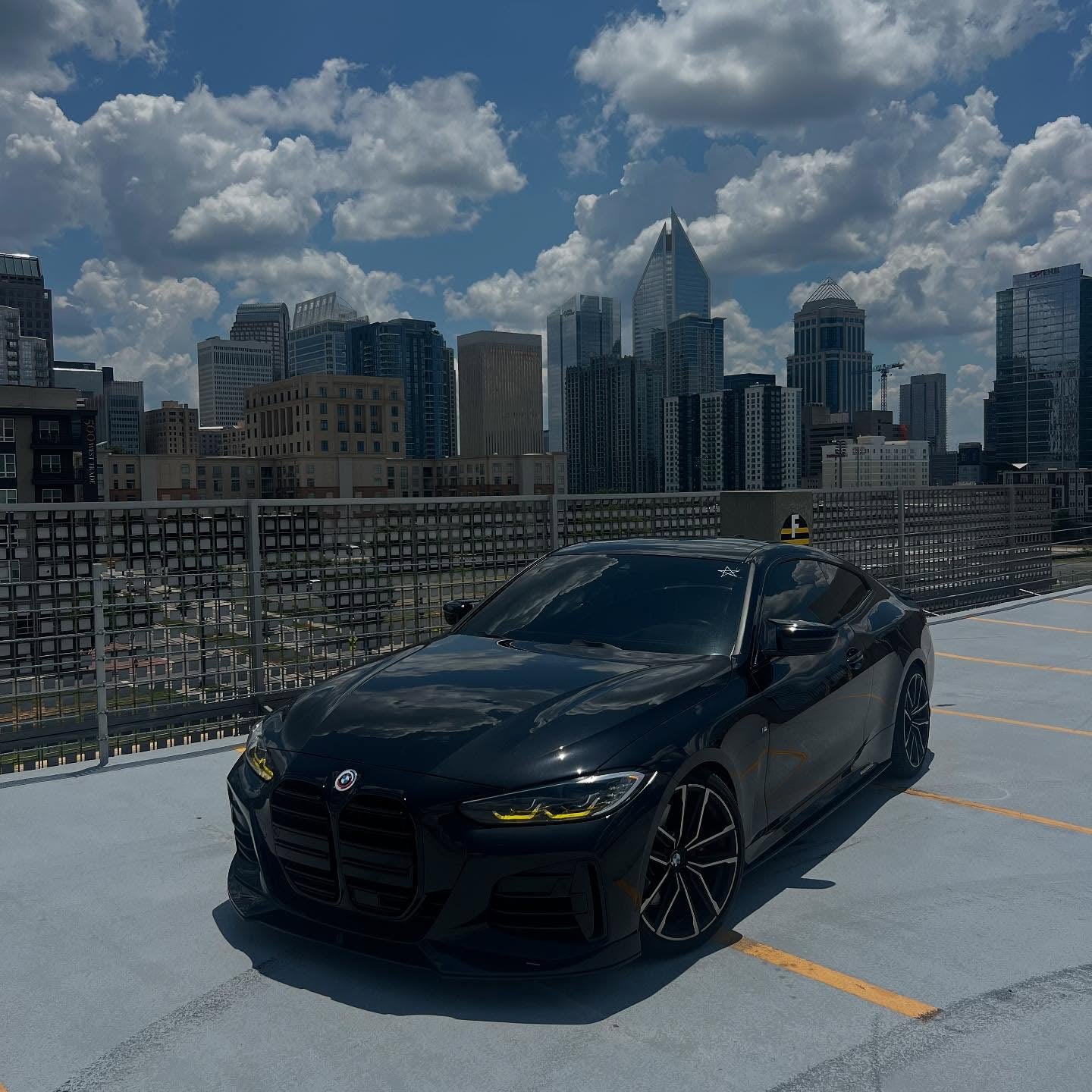 CSL Style Yellow DRL LED Lights Module Set For BMW 4 Series G22/G23/G26 (2021-2025)