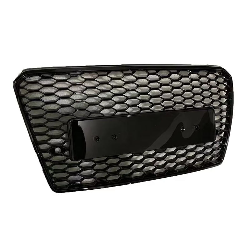 Audi A7/S7 C7 Estilo RS7 Parrilla Panal Negro Brillo (2010-2014)