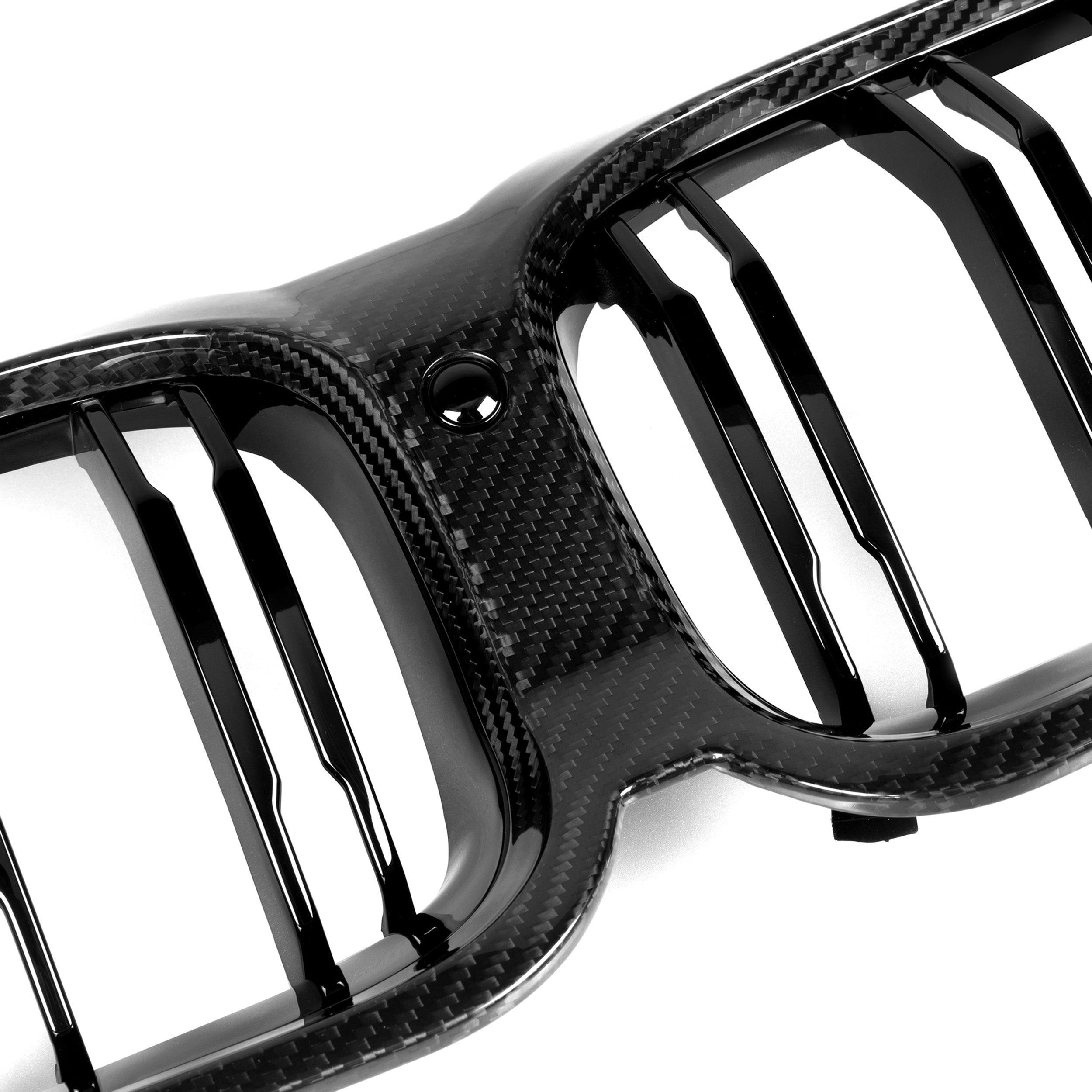 BMW 8 Series G14/G15/G16 | M8 F91/F92/F93 LCI Pre-Preg Dry Carbon Fibre Double Slat Grill (2023+)