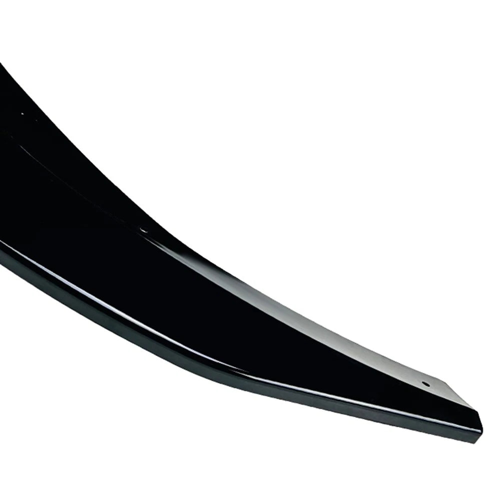 Mercedes A-Class W176 Facelift Estilo AMG Negro Brillo Lip Frontal (2016-2018)