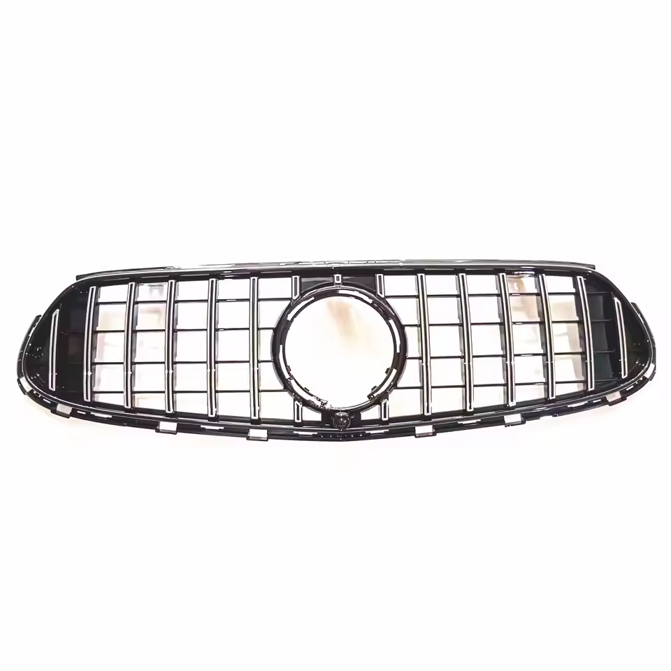 Mercedes GLE W166 SUV Gloss Black Panamericana GT Style Grill (2015-2019)