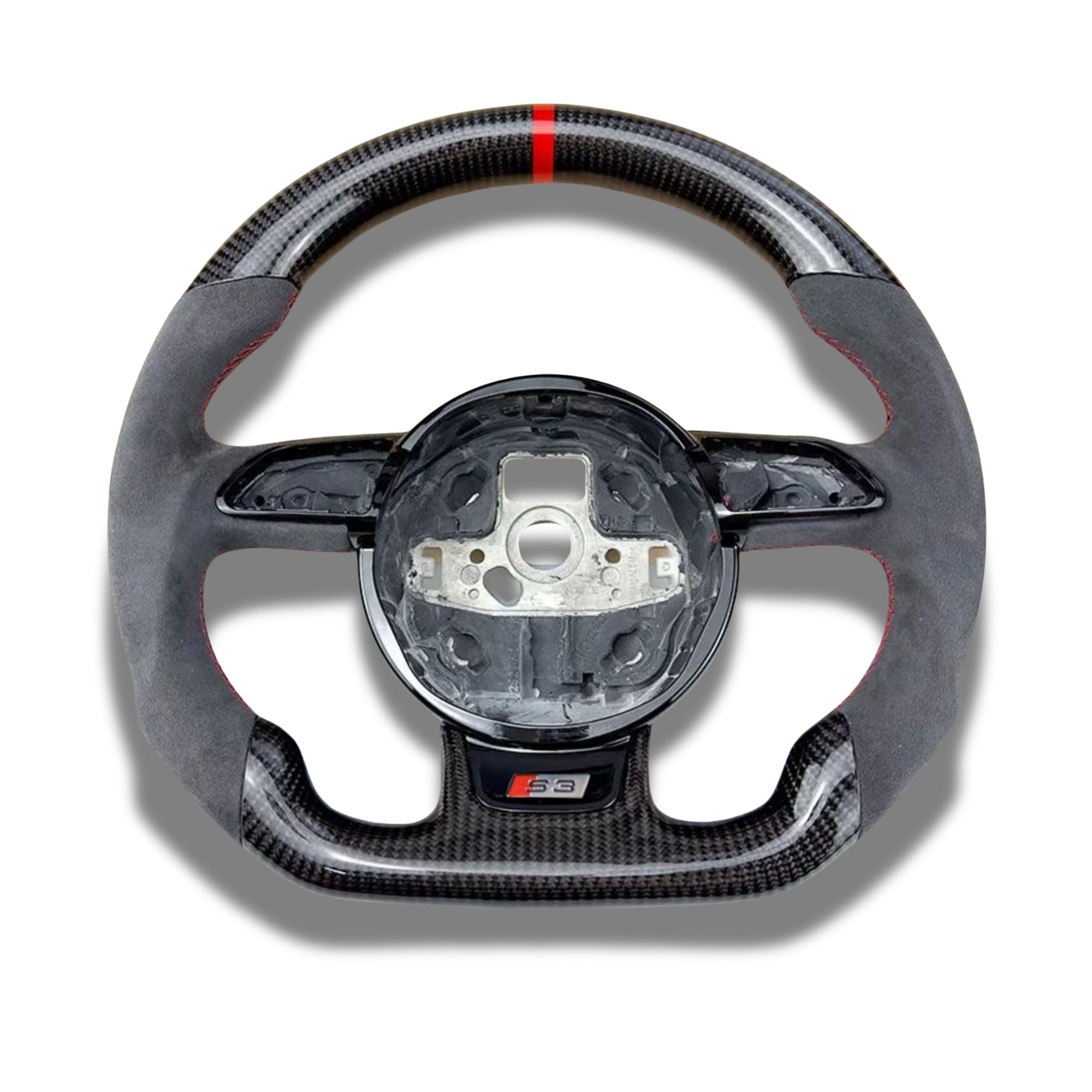 OPTIC Carbon Fibre Custom Steering Wheel For A3 S3 RS3 8V (2013-2016) - Avoro Design