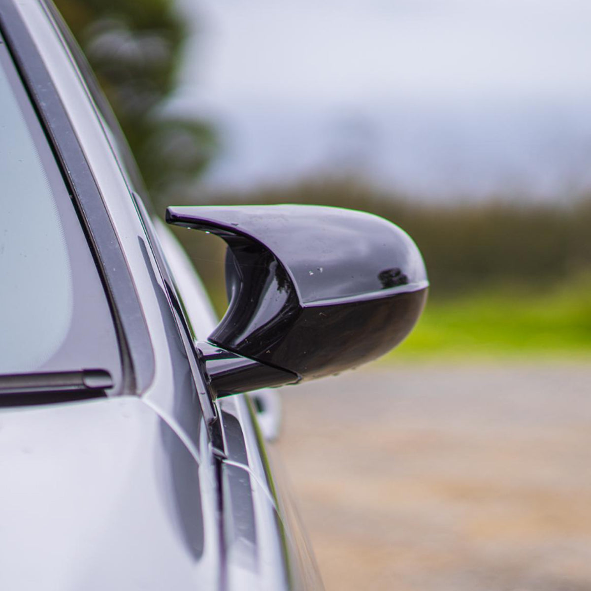 BMW 3 Series E90/E91/E92/E93 M-Style Gloss Black Mirror Covers (2005-2013)