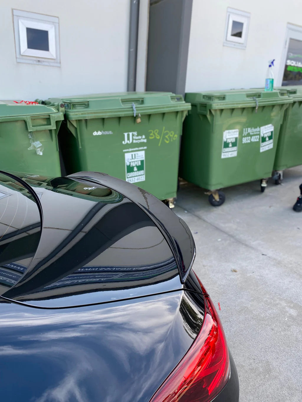 Mercedes CLA W118 Negro Brillo Spoiler Trasero Estilo P (2019+)