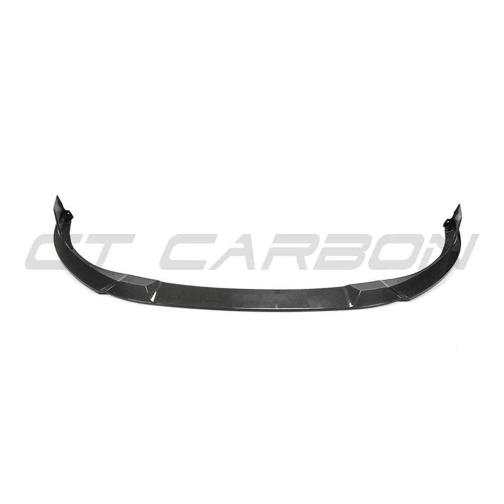 VW GOLF MK8 GTI CARBON FIBRE FRONT SPLITTER BY CT CARBON - Avoro Design