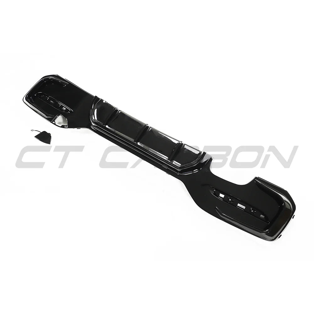 BMW F20/F21 SERIE 1 DIFUSOR NEGRO BRILLANTE DOBLE IZQUIERDA - CT CARBONO