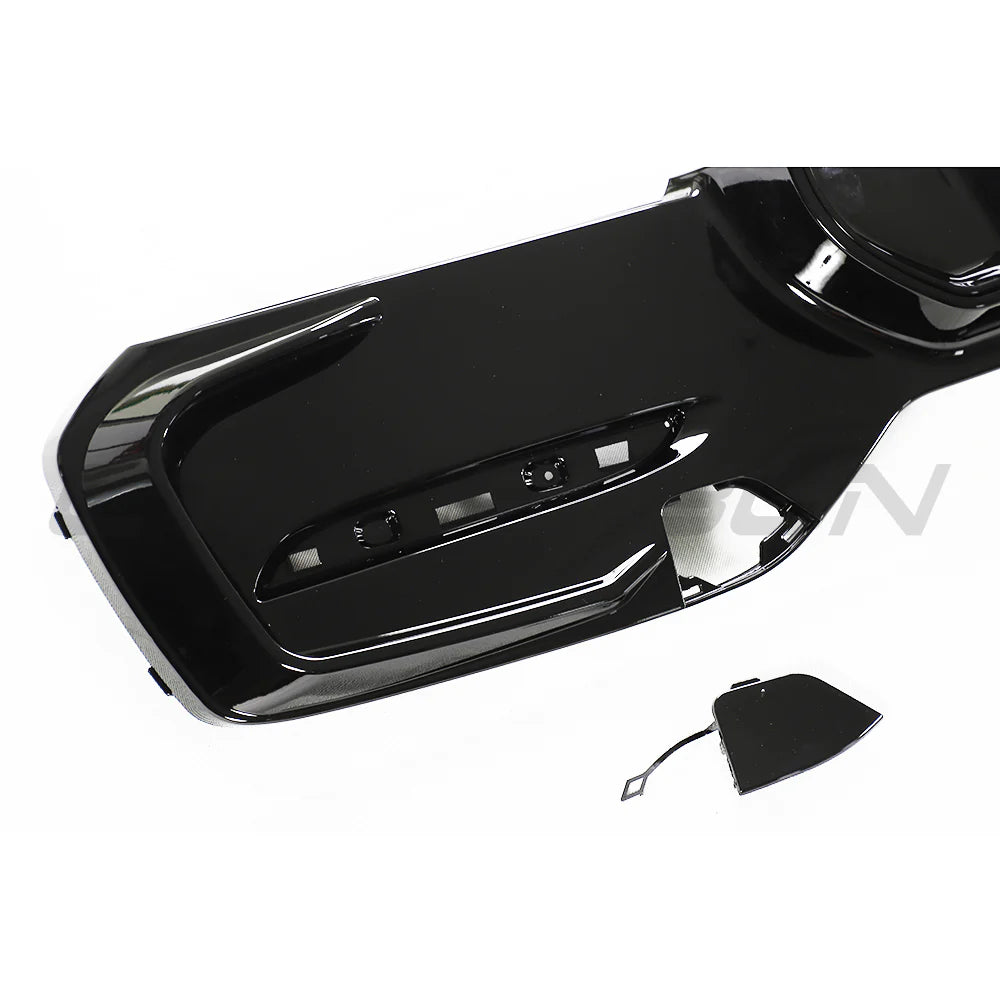 BMW F20/F21 SERIE 1 DIFUSOR NEGRO BRILLANTE DOBLE IZQUIERDA - CT CARBONO