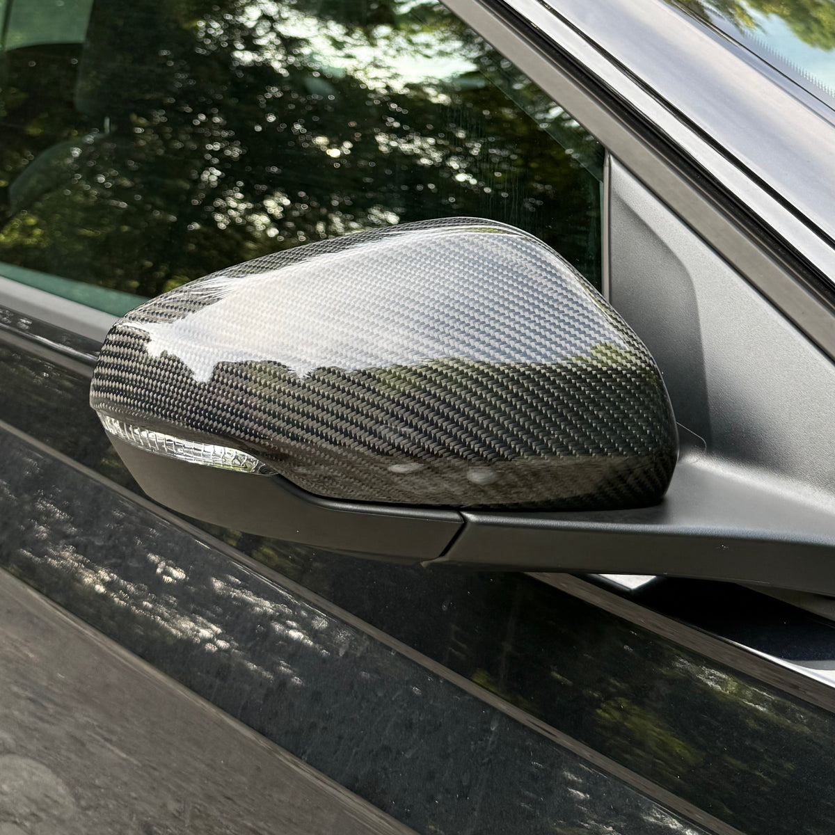 Carcasas de Espejo de Carbono para VW Polo MK6 (2018+)