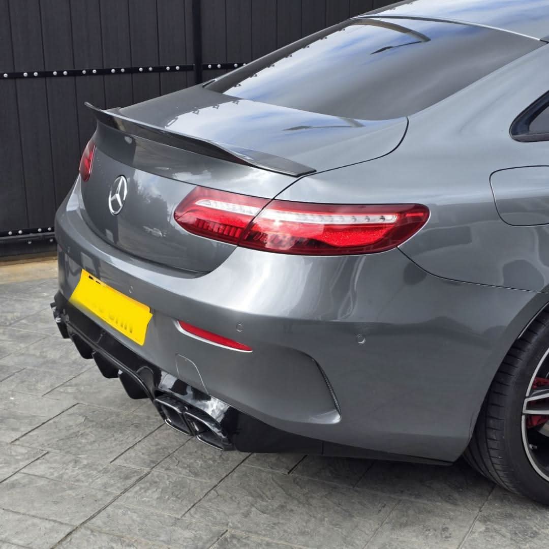 Mercedes E-Class W213 Sedán Prepreg de Carbono Estilo PSM Spoiler Trasero (2017-2023)