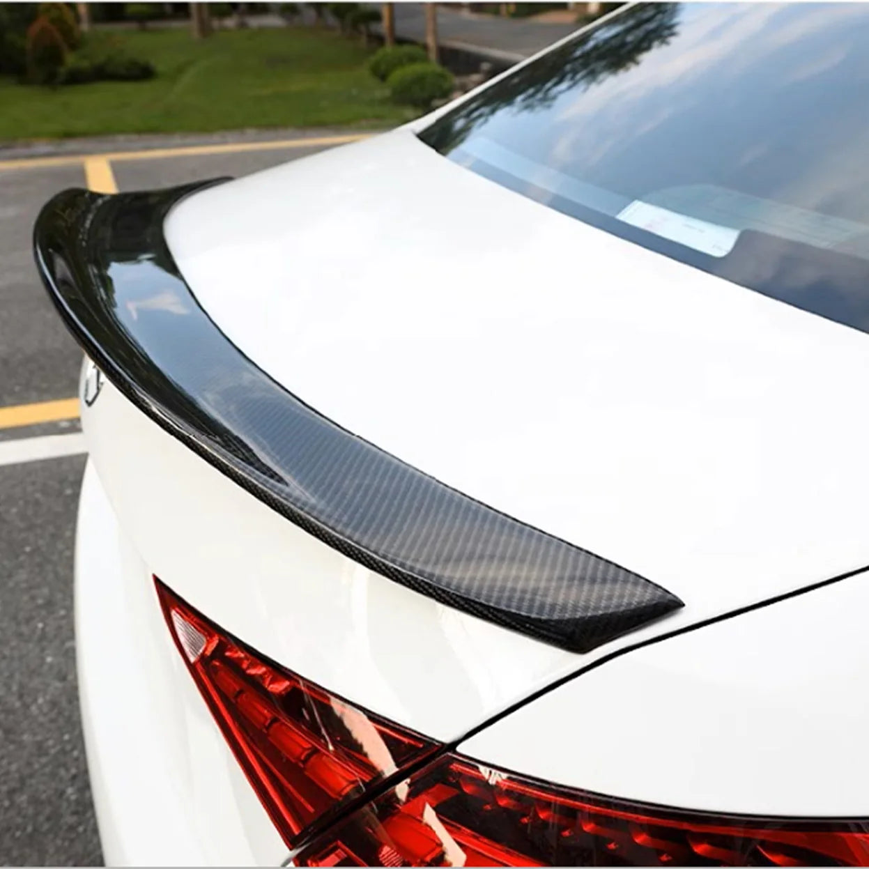 Mercedes Clase C W206 Spoiler Trasero Estilo PSM de Carbono Prepreg (2022+)