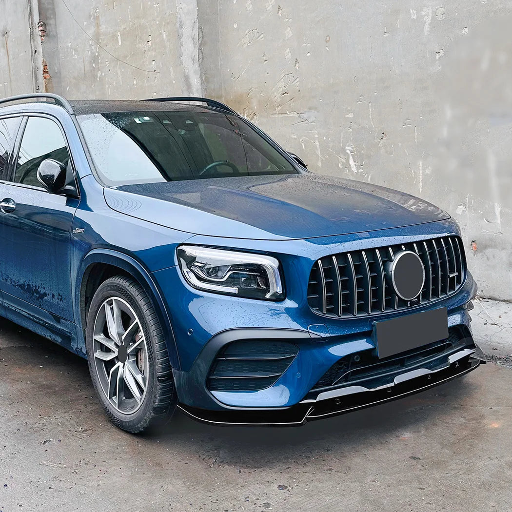Mercedes GLA X247 Lip Frontal Negro Brillo V2 (2020-2023)