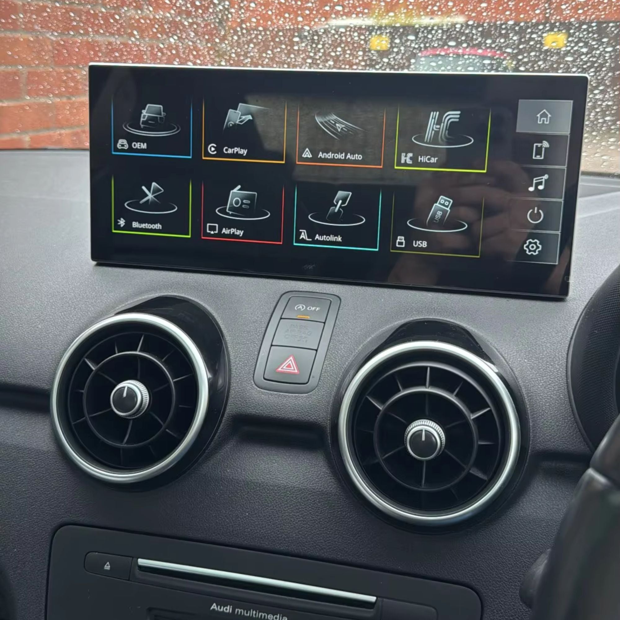 Audi A1/S1 8X | 12.3" Pantalla Táctil Apple CarPlay/Android Auto | (2010-2018)