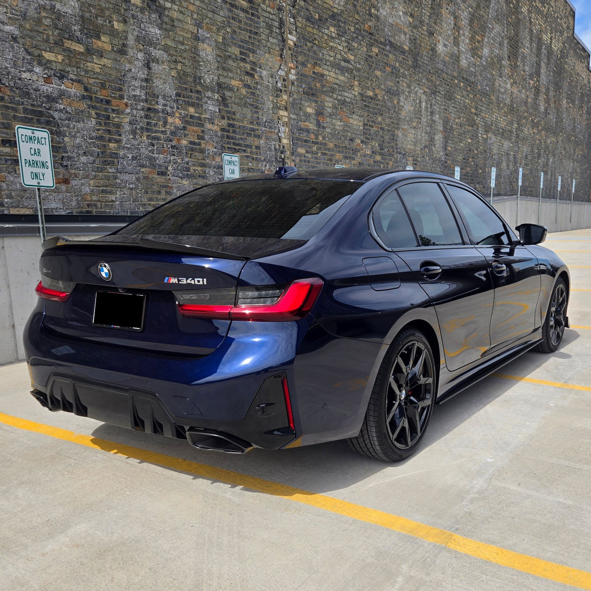 BMW 3 Series G20 / M3 G80 Gloss Black Rear Spoiler (2019+)
