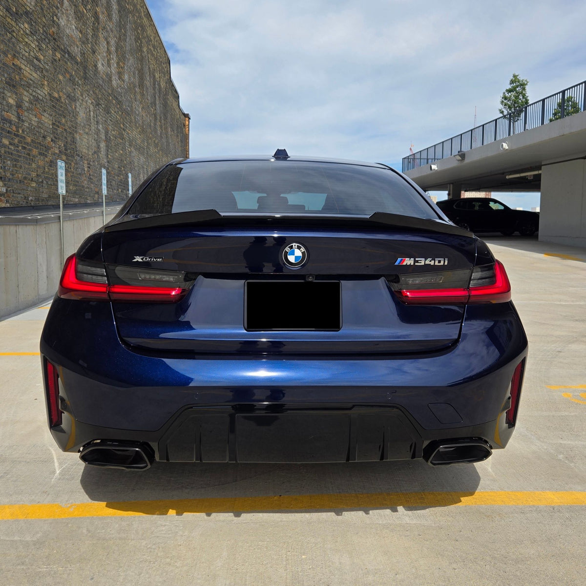 BMW 3 Series G20 / M3 G80 Gloss Black Rear Spoiler (2019+)