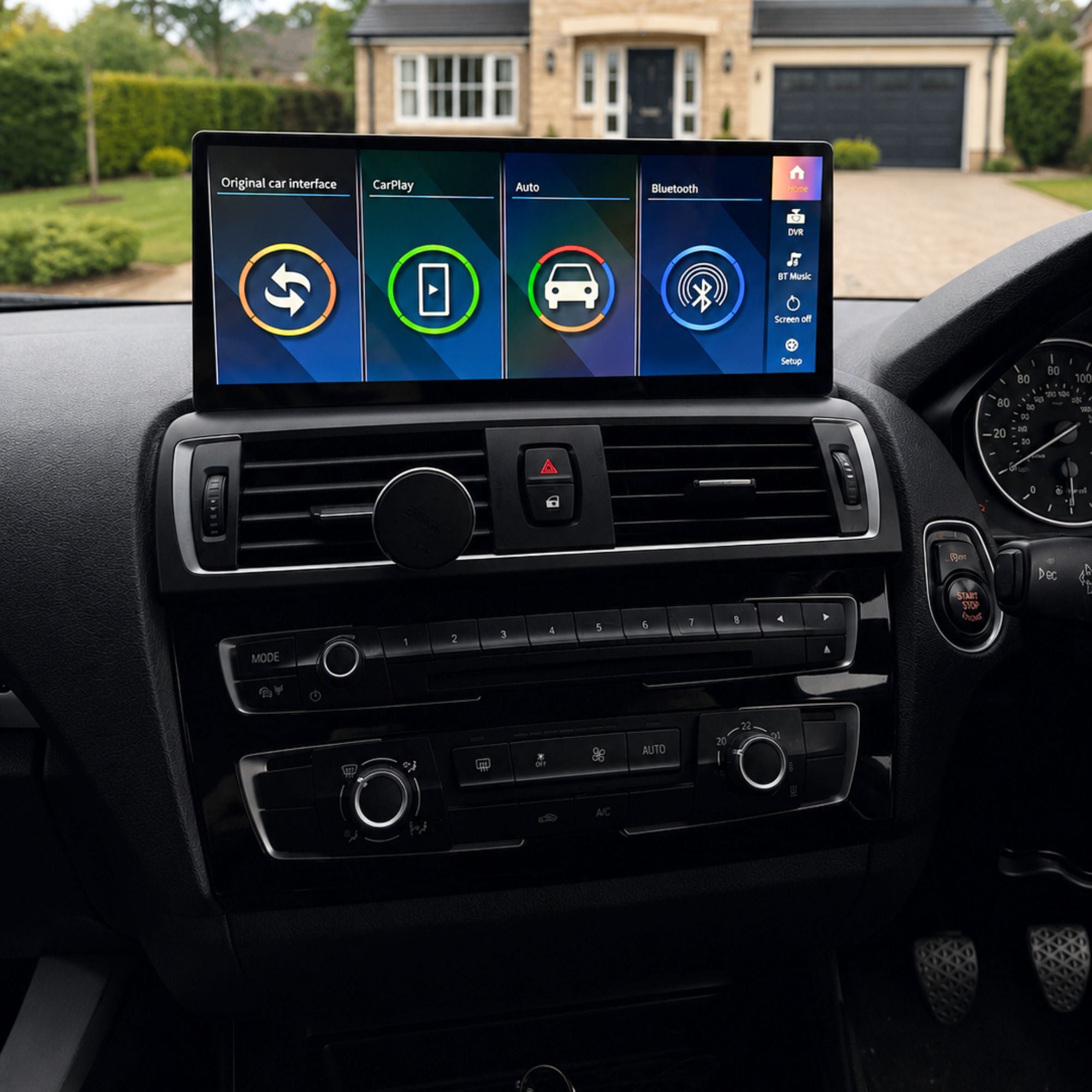 BMW Serie 1/2 F20/F21/F22/F23 | 12.3" Pantalla Táctil Apple CarPlay/Android Auto | (2011-2018)
