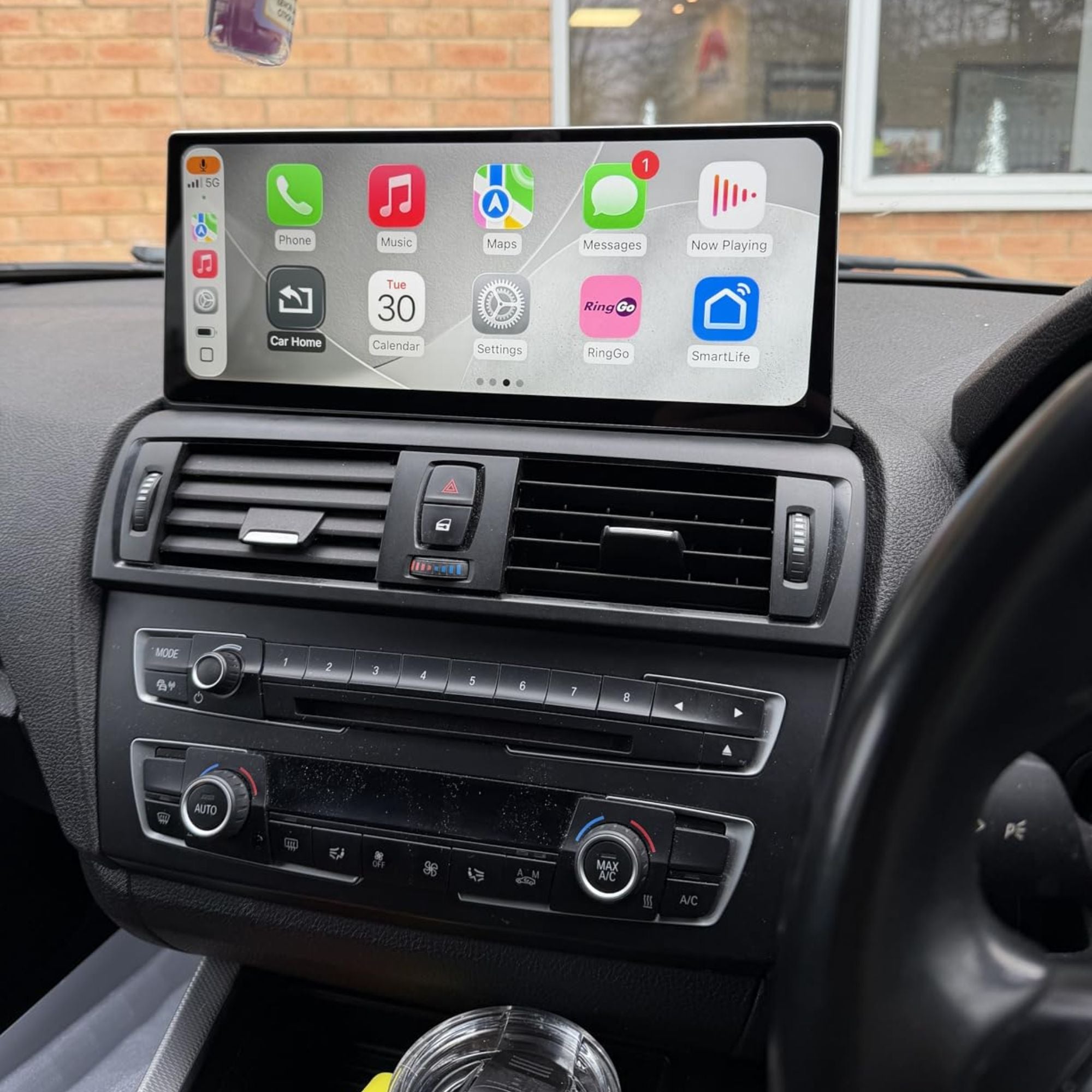 BMW Serie 1/2 F20/F21/F22/F23 | 12.3" Pantalla Táctil Apple CarPlay/Android Auto | (2011-2018)