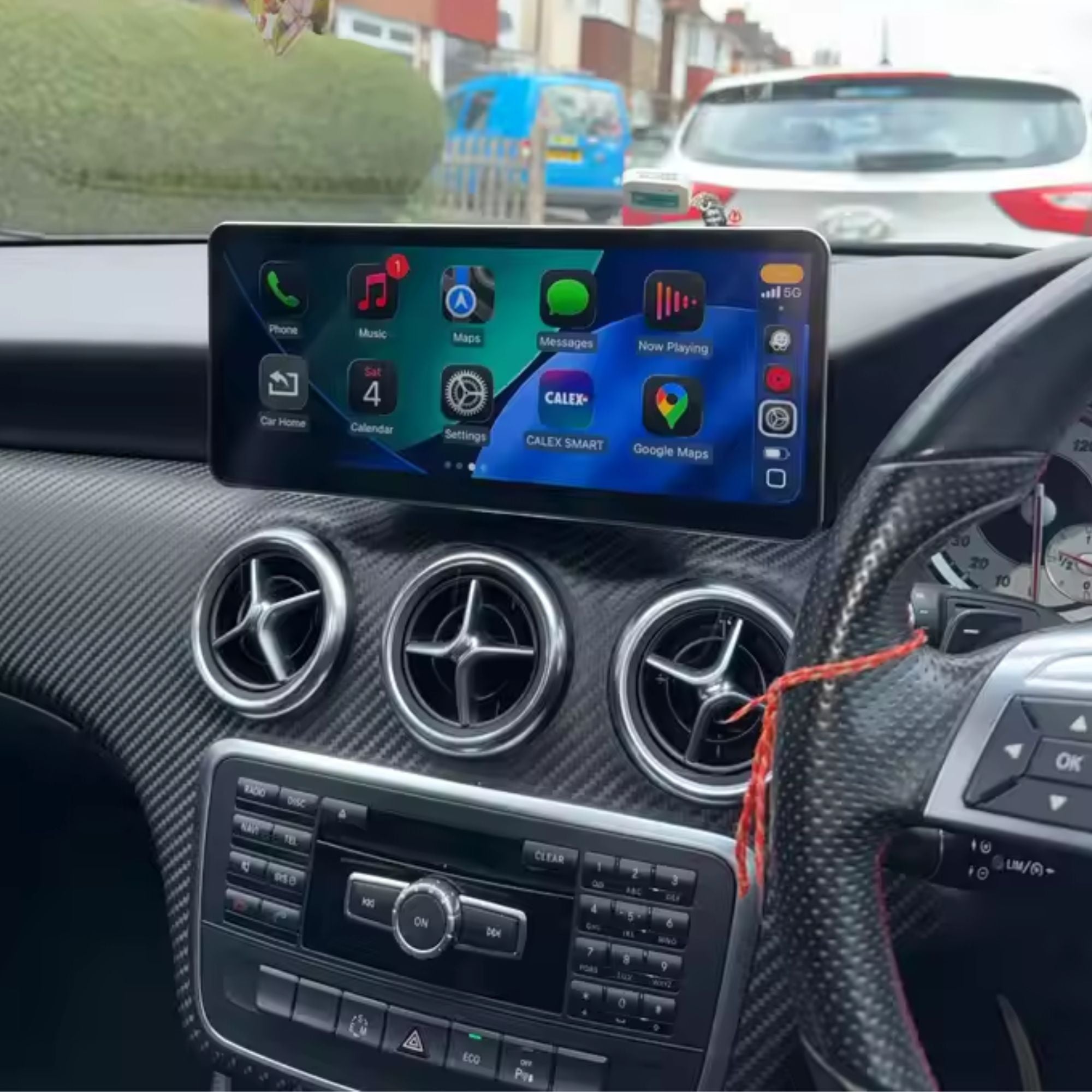 Mercedes Clase A/CLA/GLA | W176/C177/X156 | 12.3" Pantalla Táctil Apple CarPlay/Android Auto | (2013-2018)