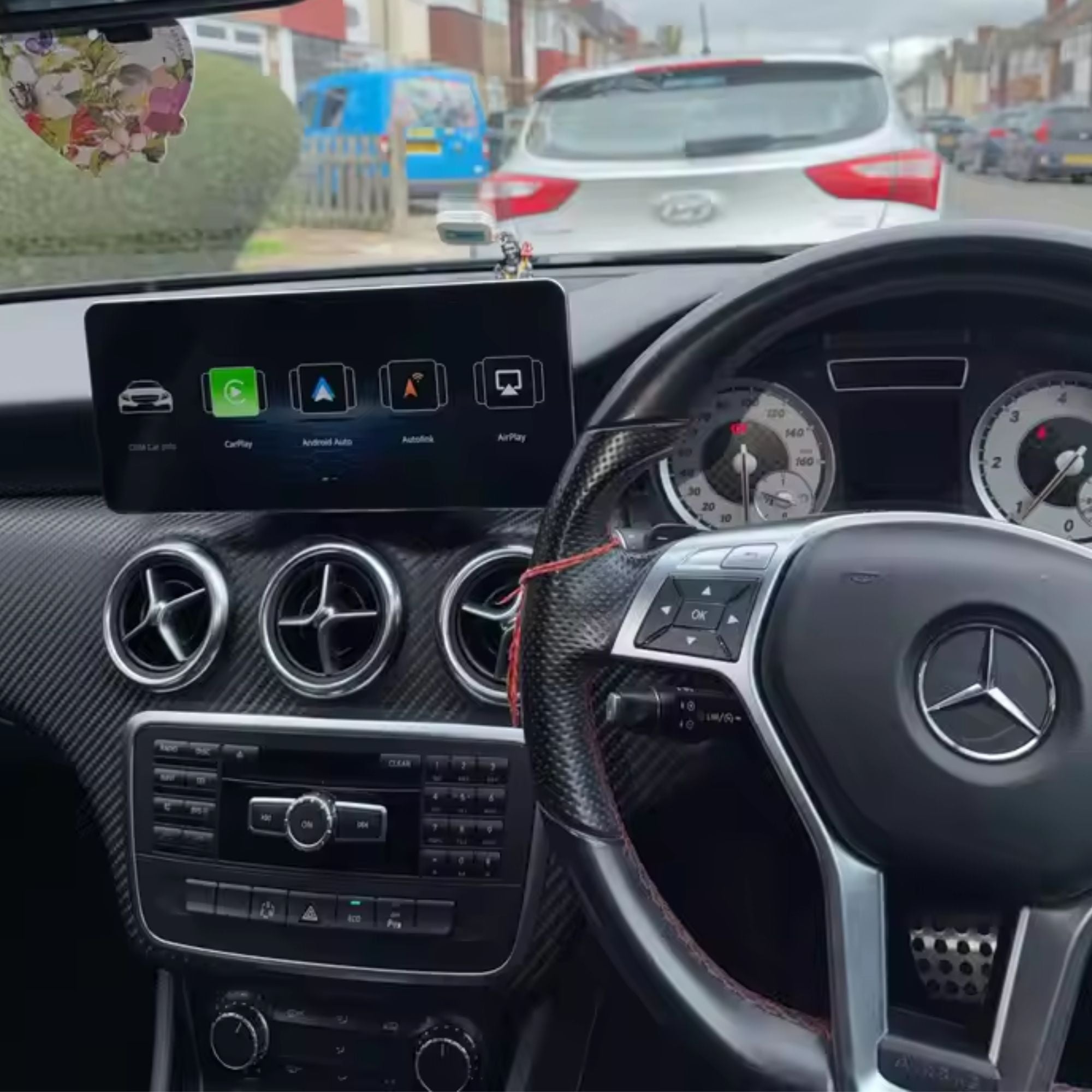 Mercedes Clase A/CLA/GLA | W176/C177/X156 | 12.3" Pantalla Táctil Apple CarPlay/Android Auto | (2013-2018)