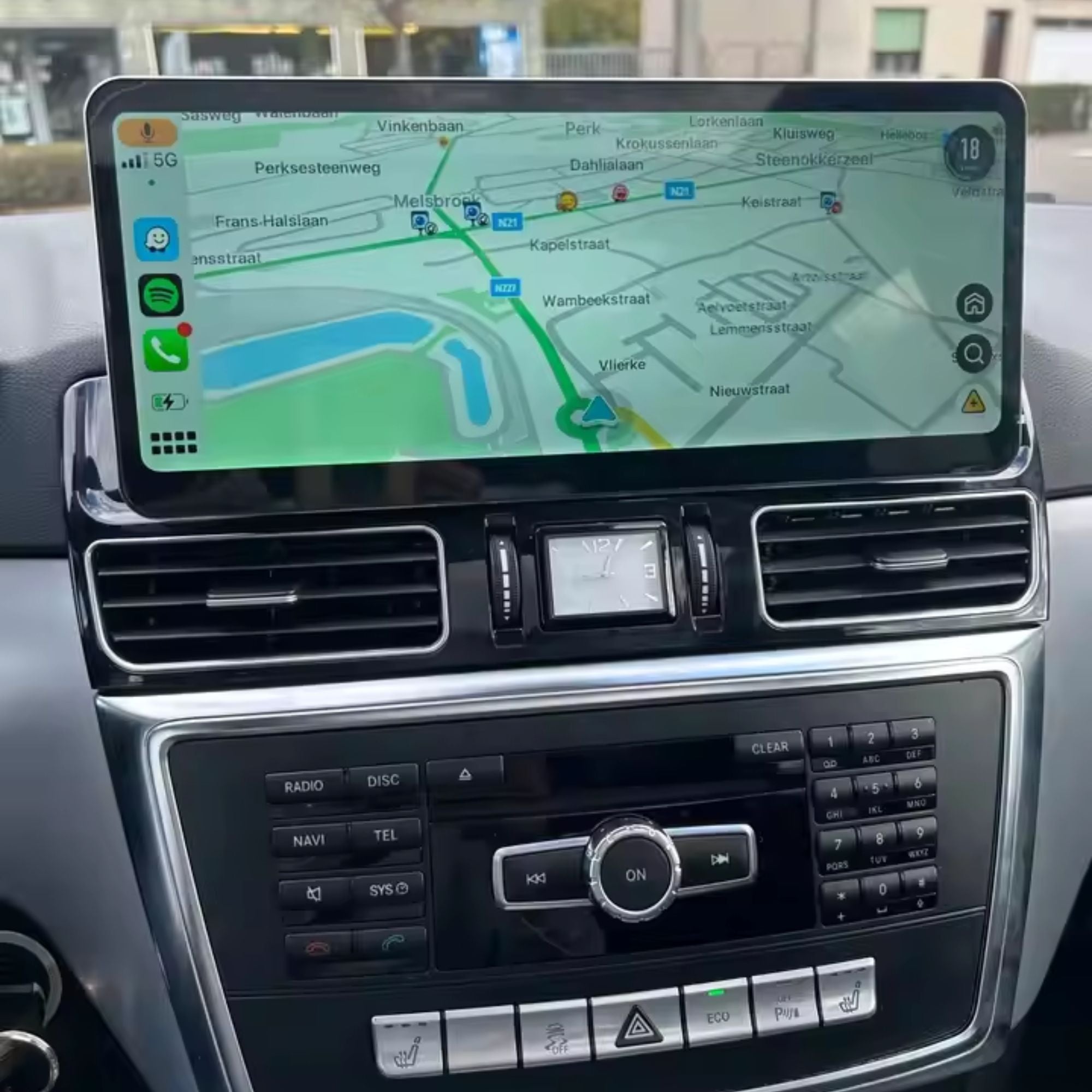 Mercedes Clase GL/ML/GLE/GLS | X166 | 12.3" Pantalla Táctil Apple CarPlay/Android Auto | (2011-2019)