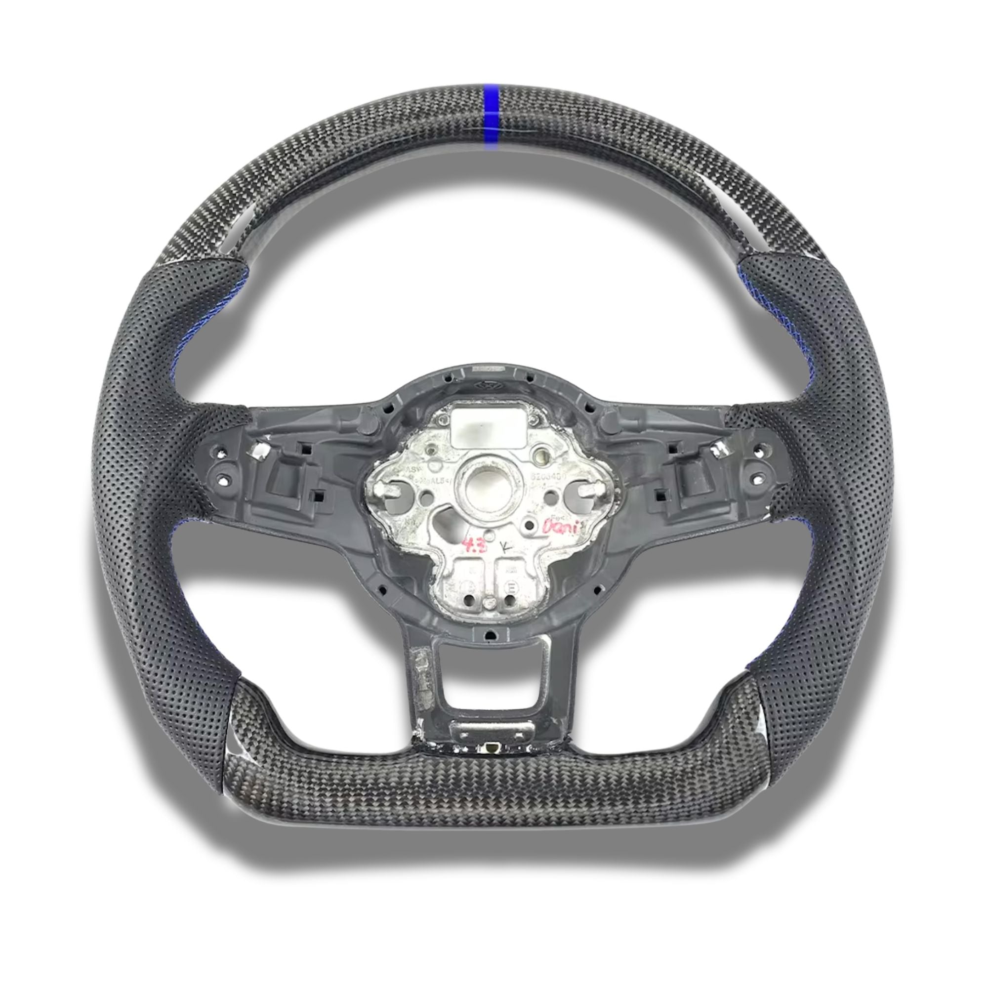 OPTIC Carbon Fibre Custom Steering Wheel For Scirocco MK3 (2013-2018) - Avoro Design